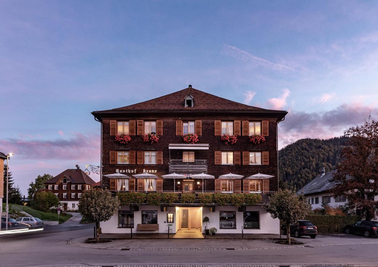 Hotel Gasthof Krone Hittisau Luaran gambar