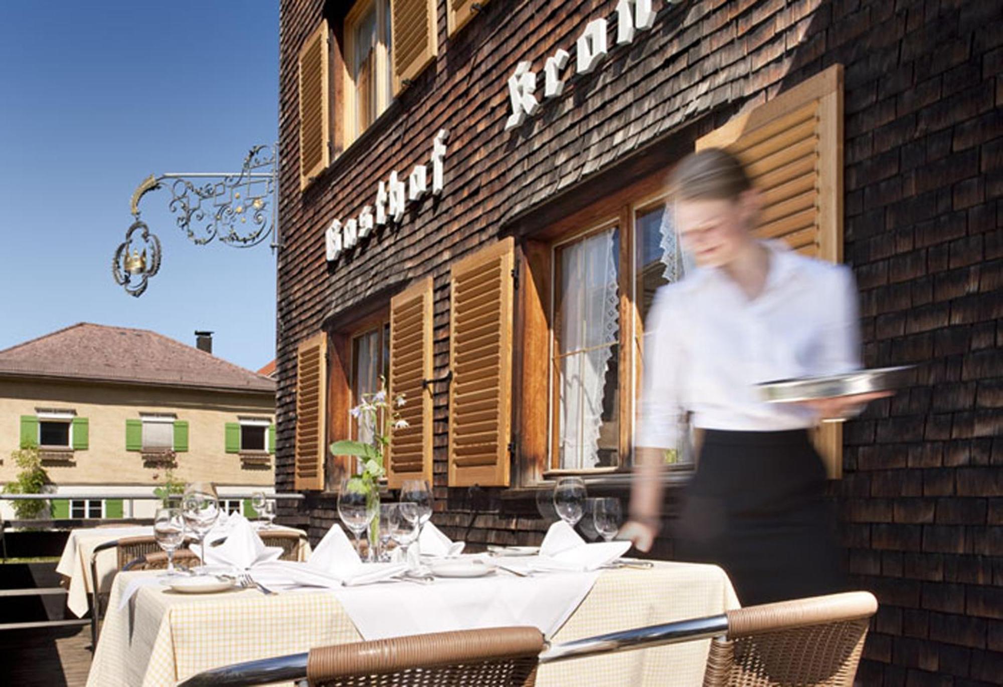 Hotel Gasthof Krone Hittisau Luaran gambar