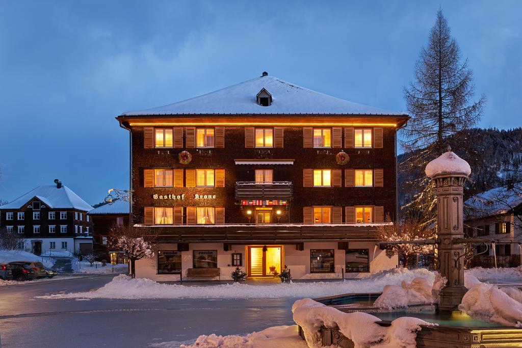 Hotel Gasthof Krone Hittisau Luaran gambar
