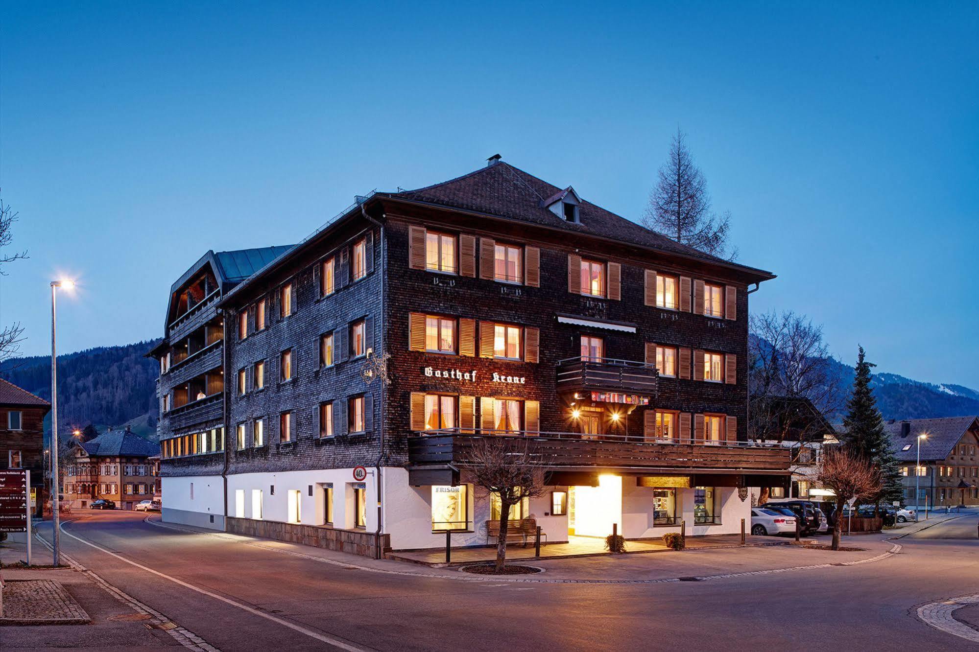 Hotel Gasthof Krone Hittisau Luaran gambar