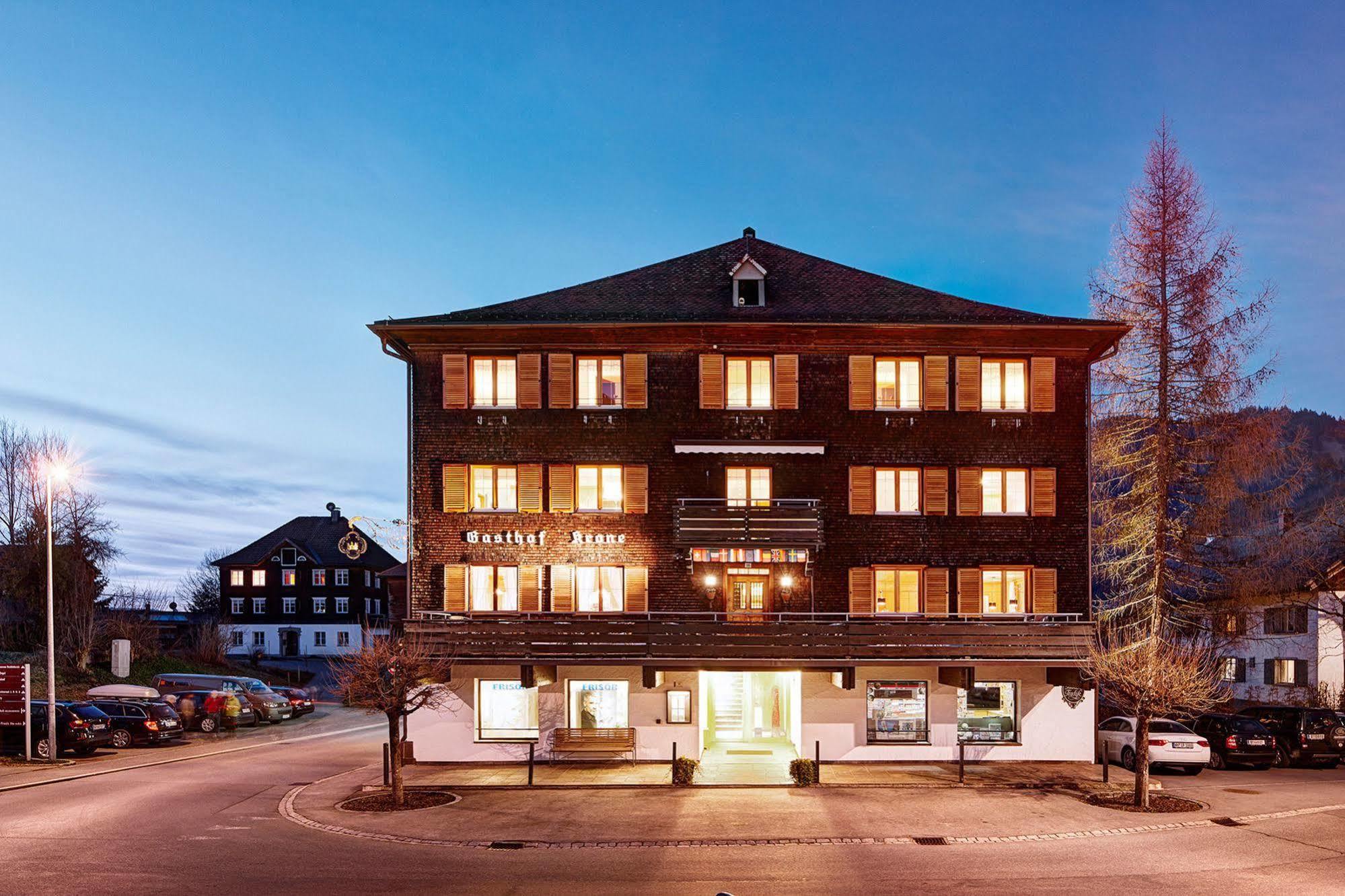 Hotel Gasthof Krone Hittisau Luaran gambar